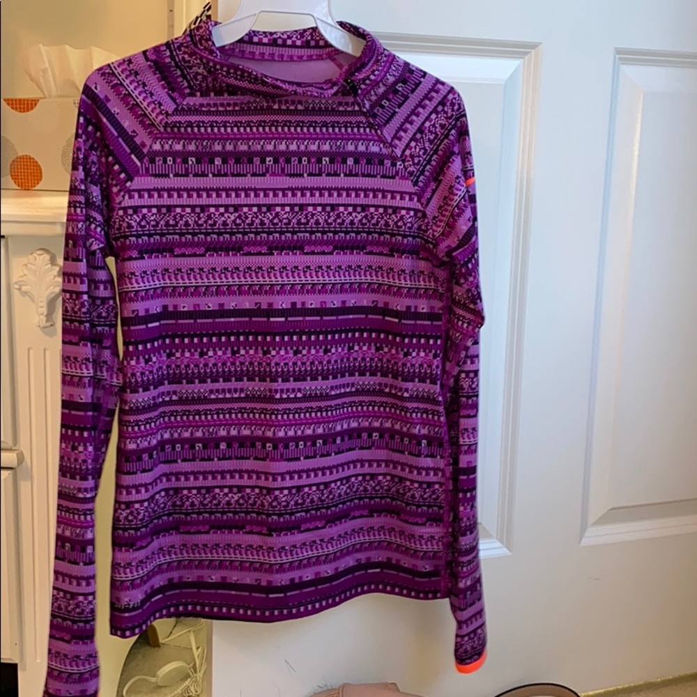 Purple/Black designed Nike shirt
